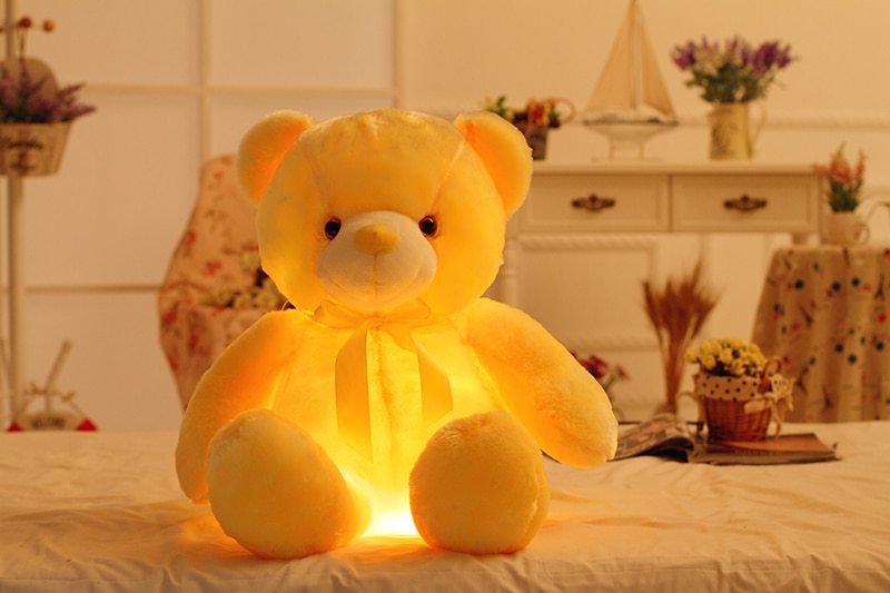 Ours en peluche éclairage LED