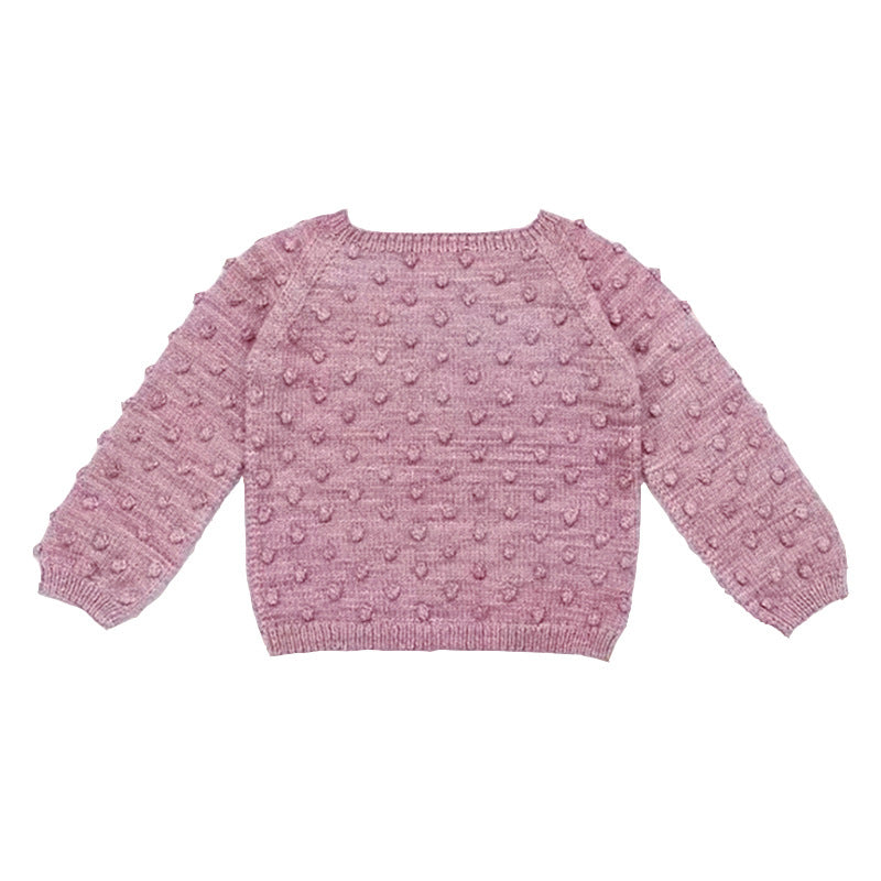 Pull et jupe pour fille Popcorn Automne et Hiver