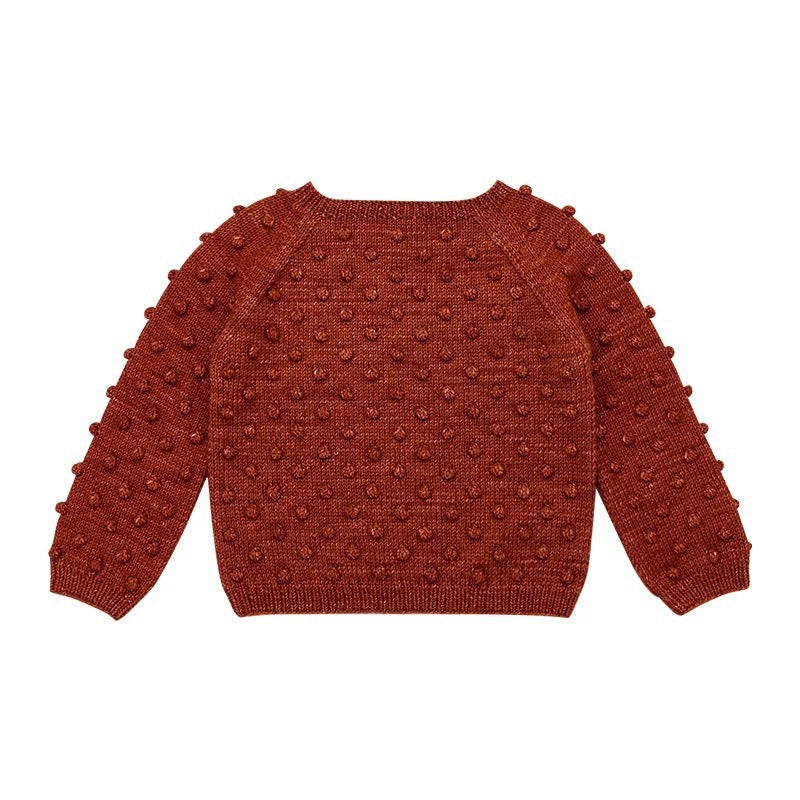 Pull et jupe pour fille Popcorn Automne et Hiver